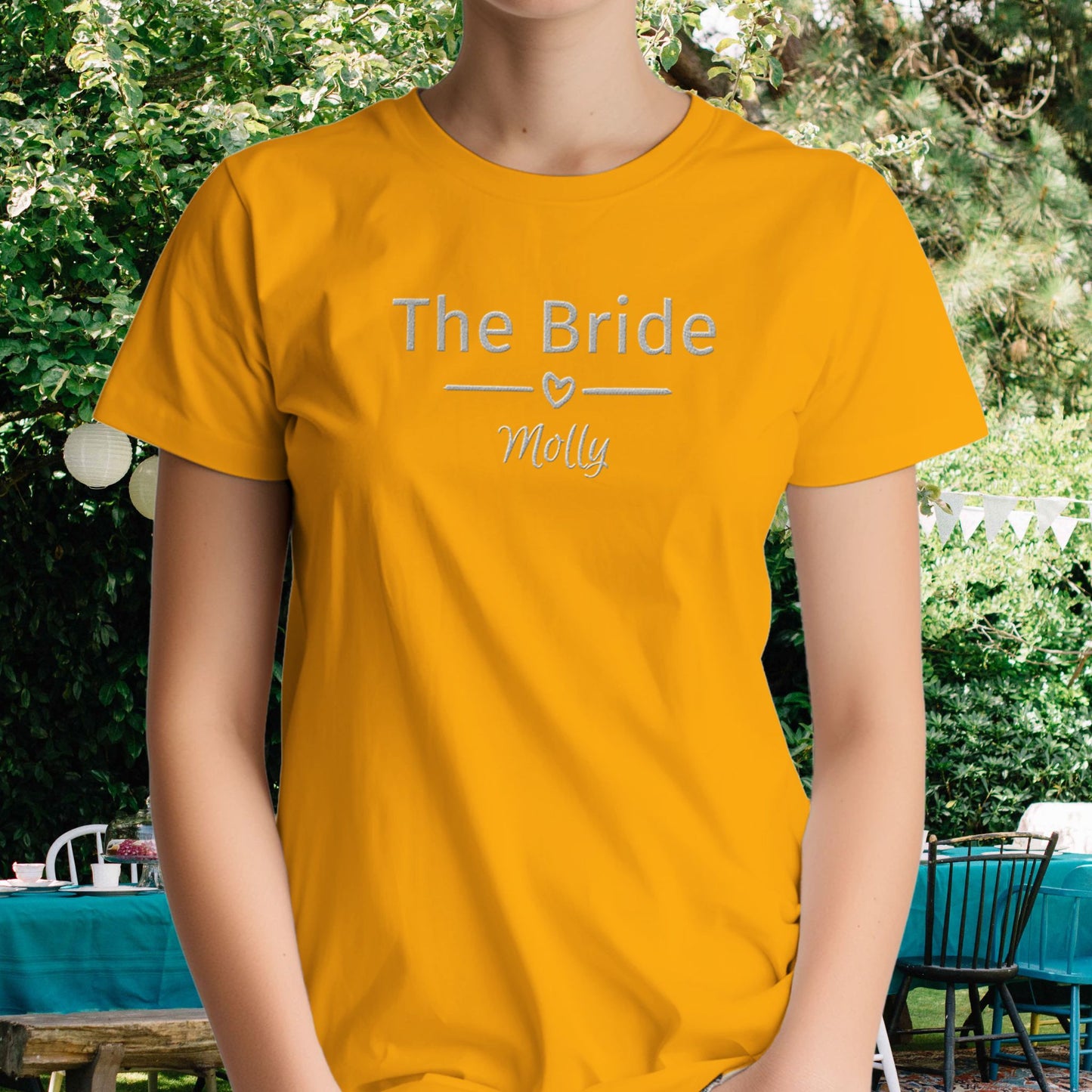 Bridal Party - Embroidered T-shirt