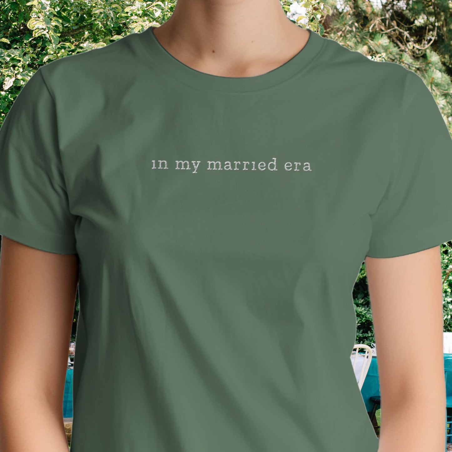 In My Married Era - Embroidered T-Shirt