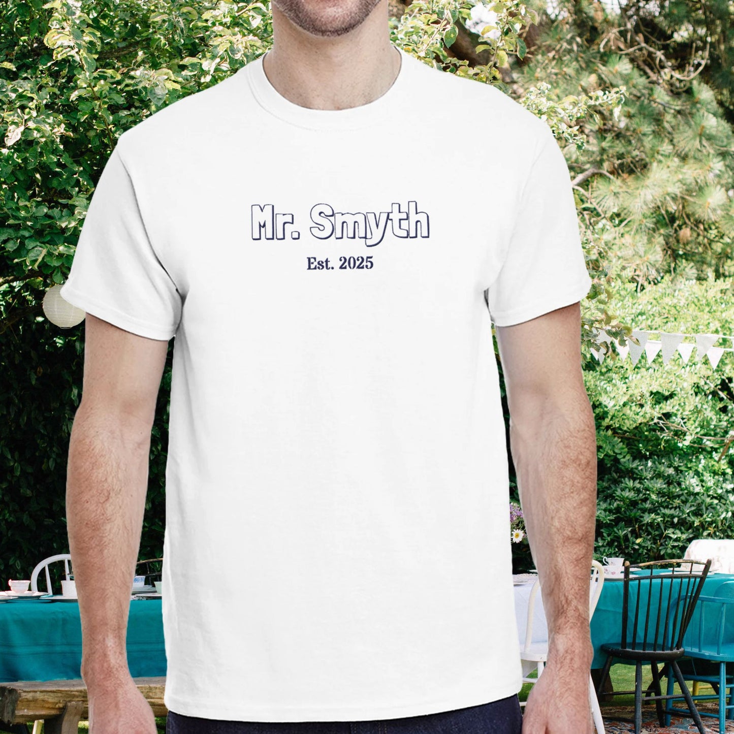 Mr T-Shirt - Embroidery T-shirt