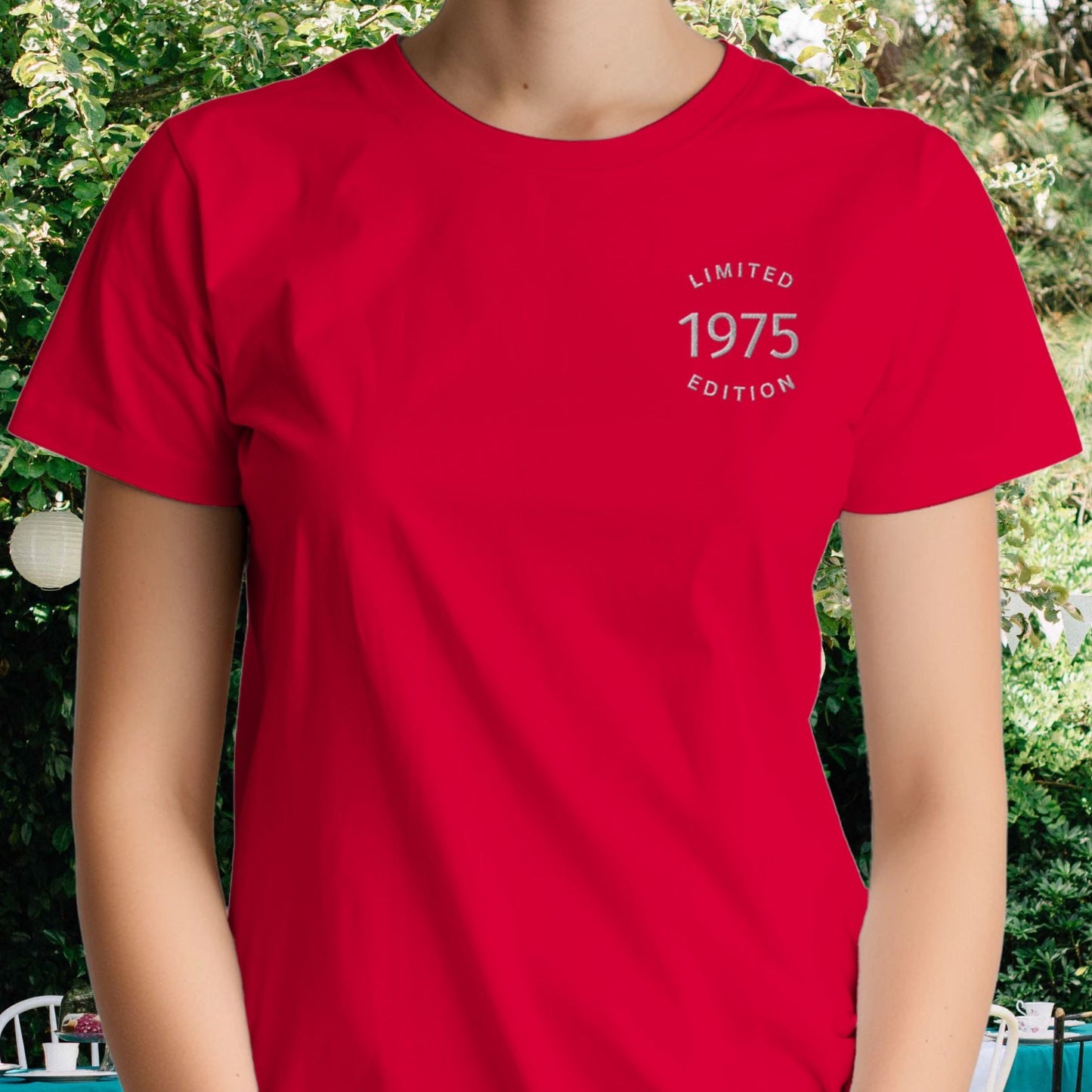 Limited Edition Birthday Year - Embroidered Design