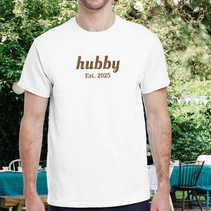 Classic Hubby - Embroidered T-shirt