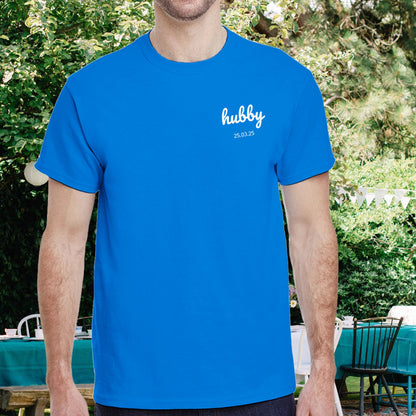 Cute HUBBY - Print T-shirt