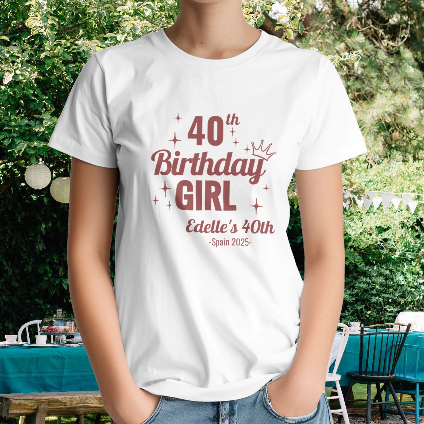 Milestone Birthday Girl - Print
