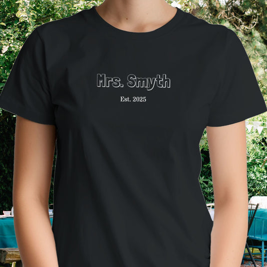 Mr & Mrs - Print T-shirt