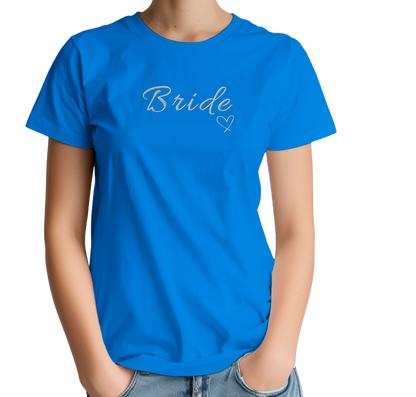 Heart Detail Bridal - Embroidered T-shirt