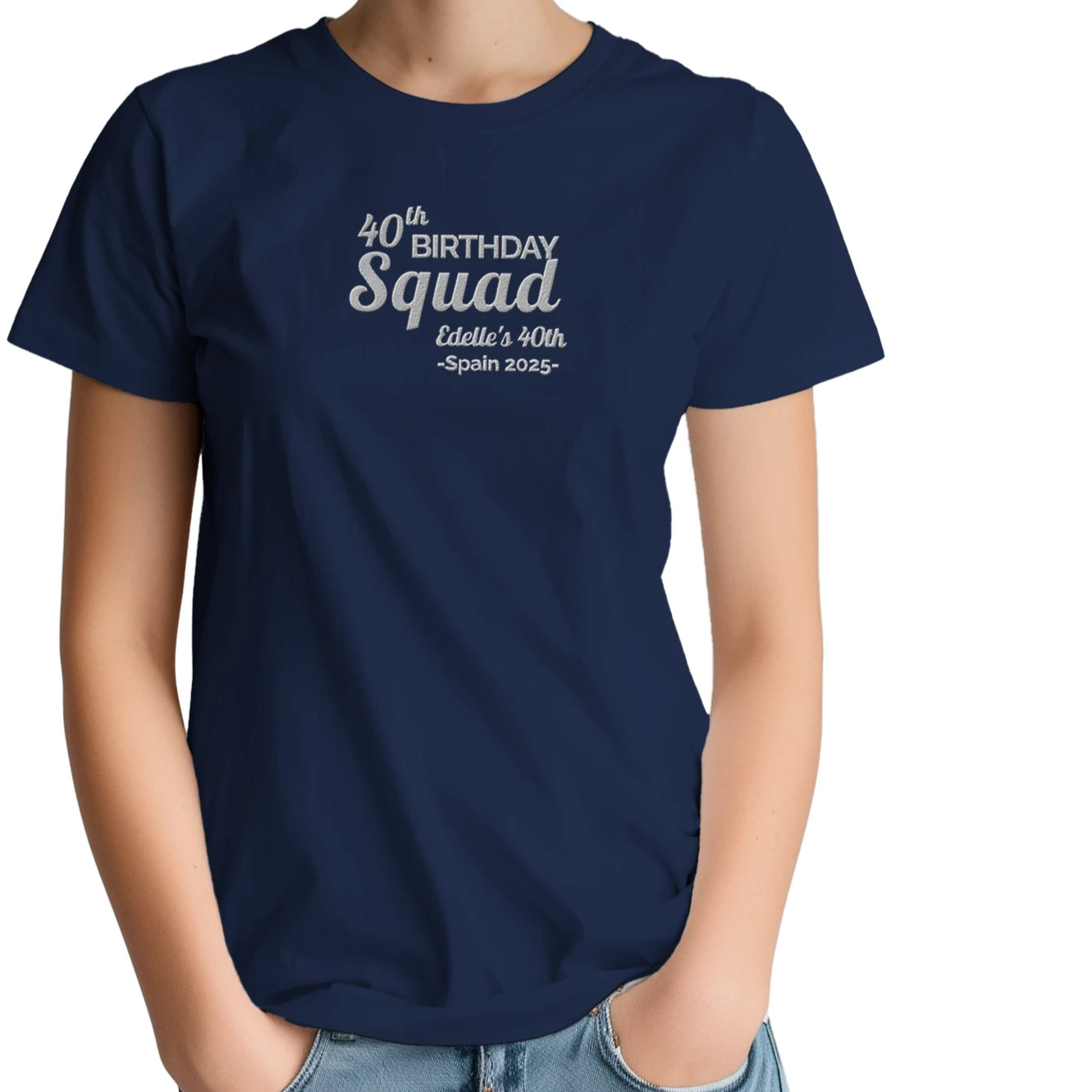 Birthday Squad  -Embroidered Design