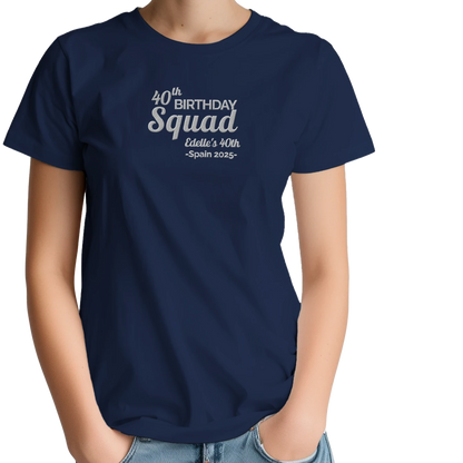 Birthday Squad  -Embroidered Design