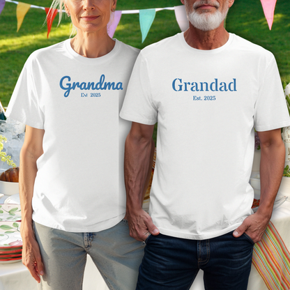 00122 Grandad T-Shirt – Customizable Embroidery