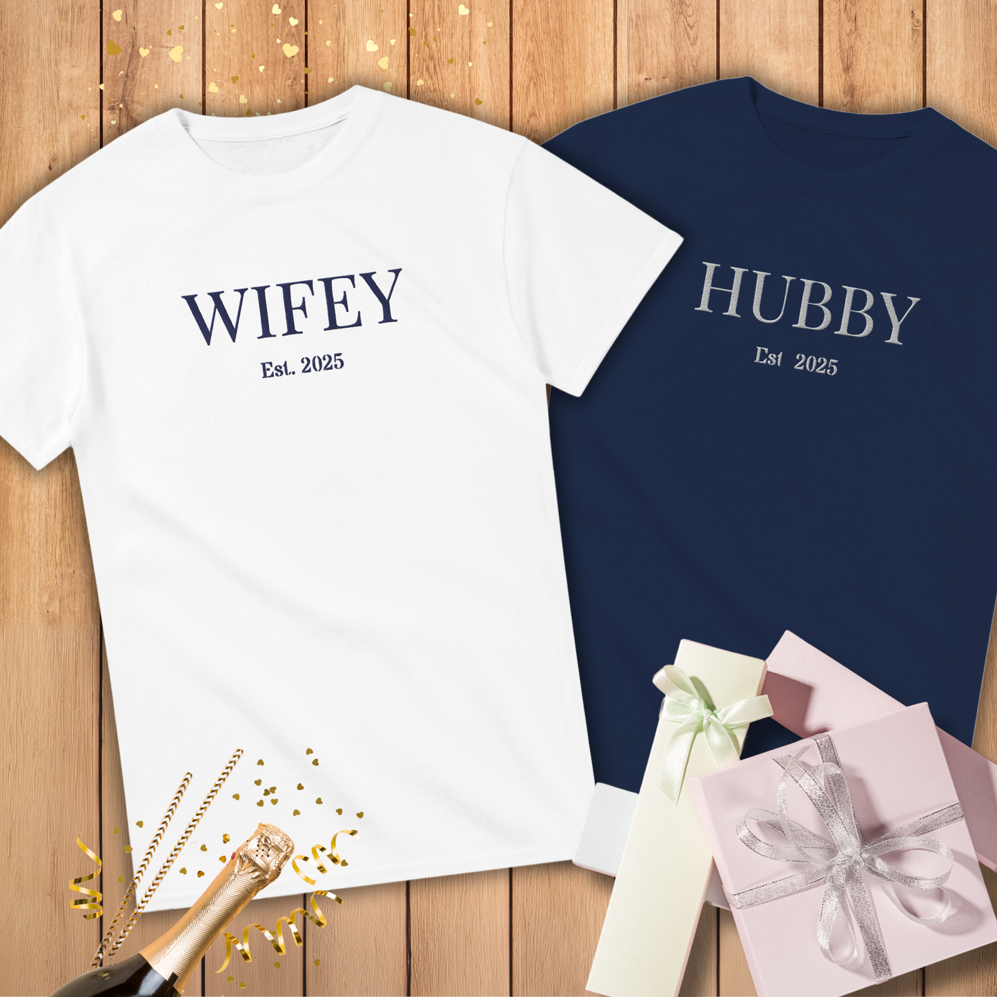 WIFEY - Embroidered T-shirt