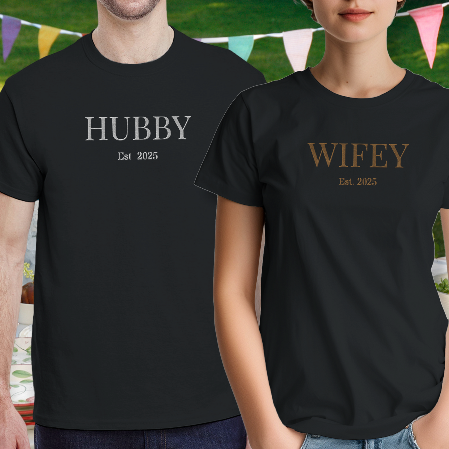 WIFEY - Embroidered T-shirt