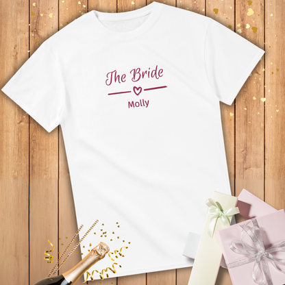 Bridal Party - Embroidered T-shirt